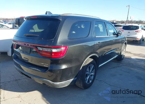 2015 Dodge Durango Limited from USA, damaged, VIN 1C4RDHDG7FC694789